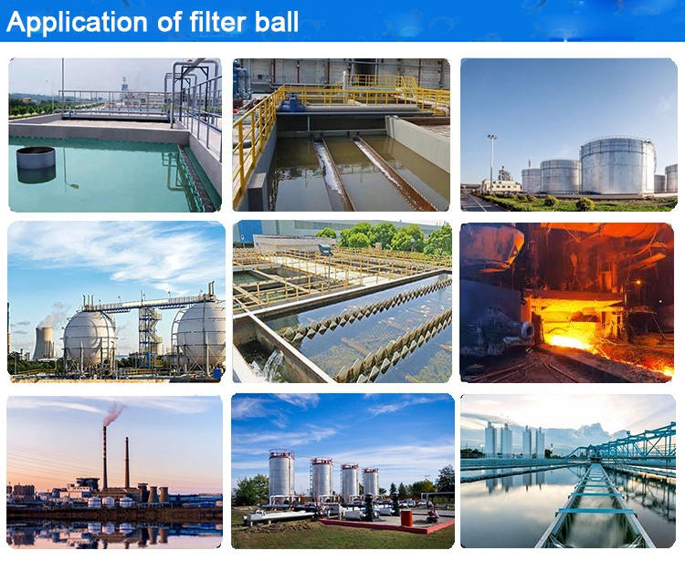 Filtering Balls SPA Cleaning Fiber Balls Filter for Swimming Pool Water Purification